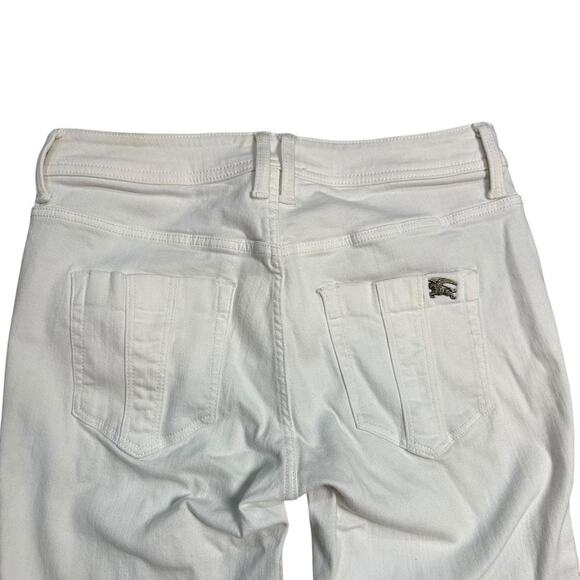 Burberry Brit Authentic Kensington Slim White Jeans - Picture 4 of 8